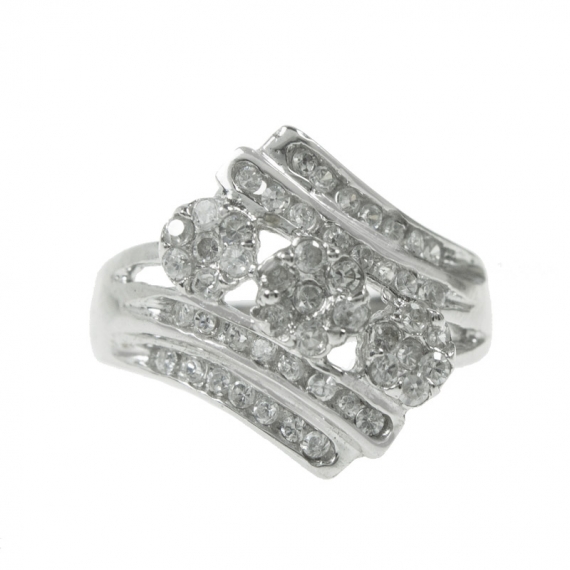 Anillo cuatro lazos Plata de Ley