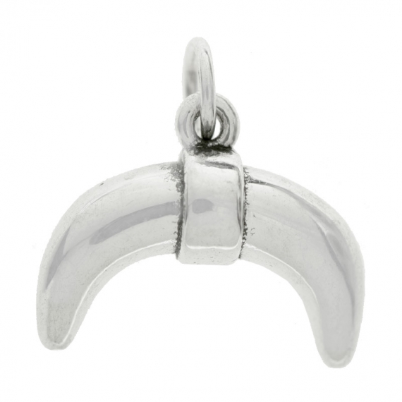 Colgante cuerno Plata de Ley