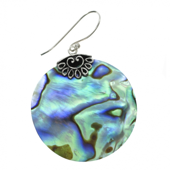 Pendientes nácar abalon 2