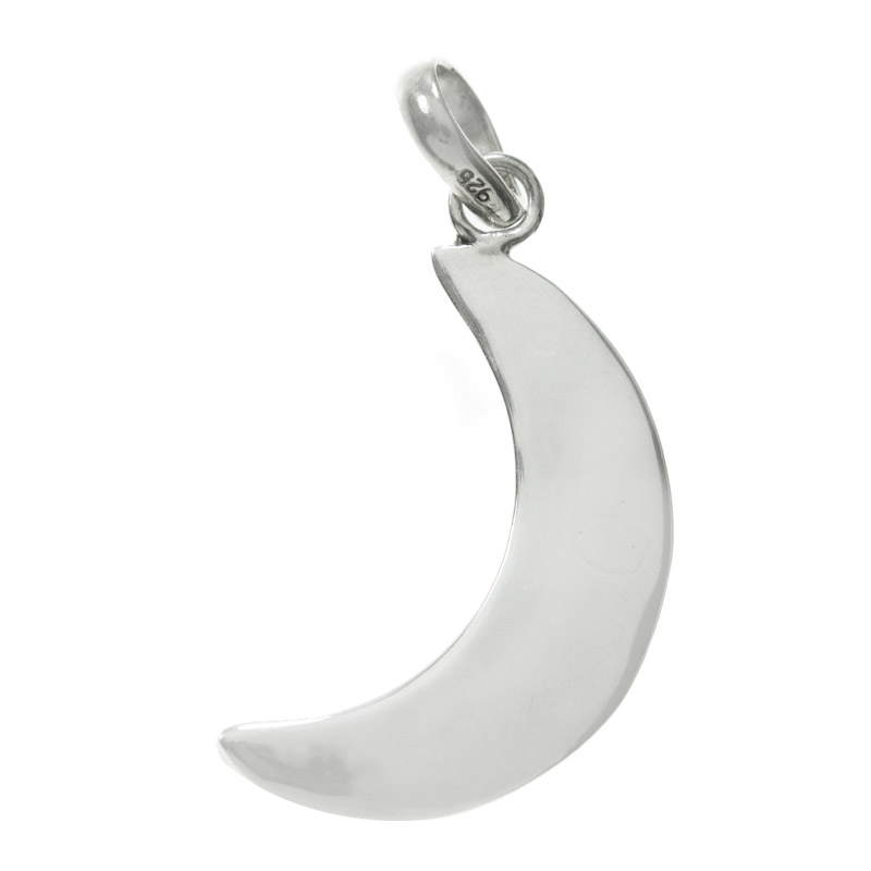 Colgante luna de nácar mexicano