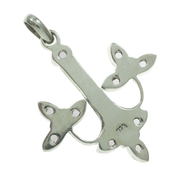 Colgante piedras facetadas 2