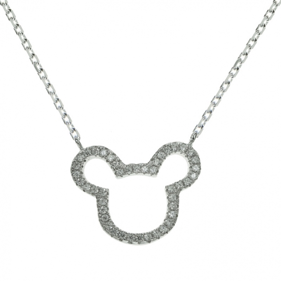 Gargantilla mouse Plata de Ley