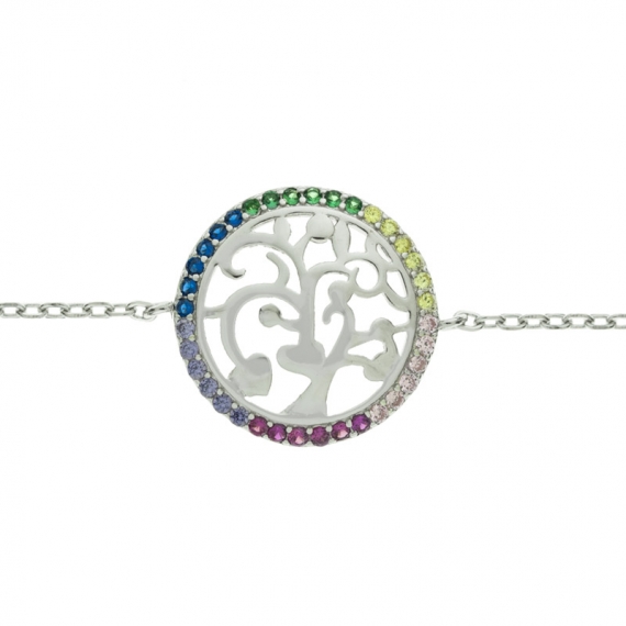 Pulsera colorful tree