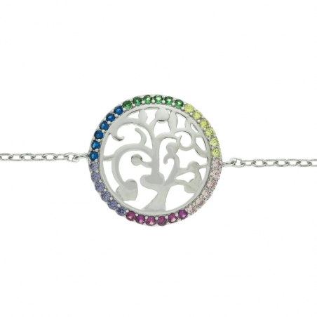 Pulsera colorful tree