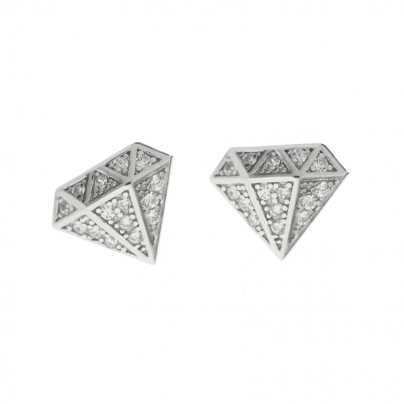 Pendientes diamantes