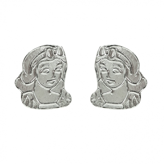 Pendientes princesa Plata de Ley