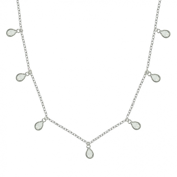 Gargantilla gotas de cristal
