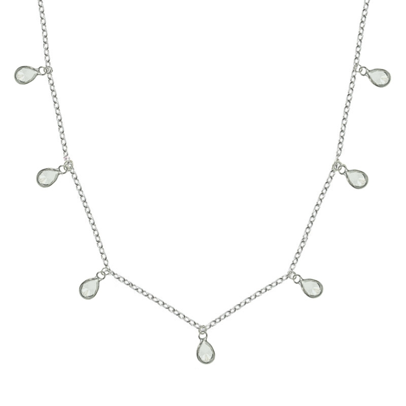 Gargantilla gotas de cristal