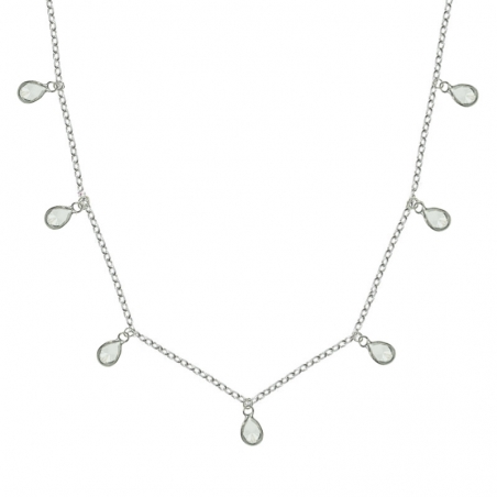 Gargantilla gotas de cristal