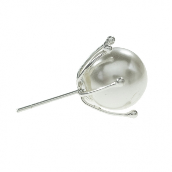 Pendientes perla de cristal 2