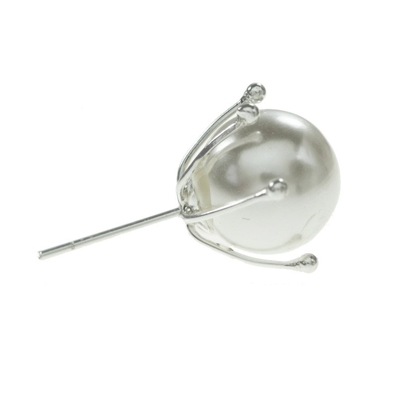 Pendientes perla de cristal