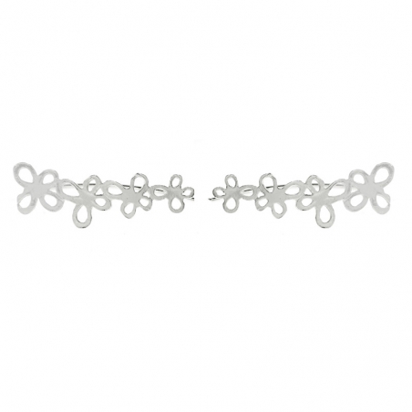 Pendientes trepadores mariposas