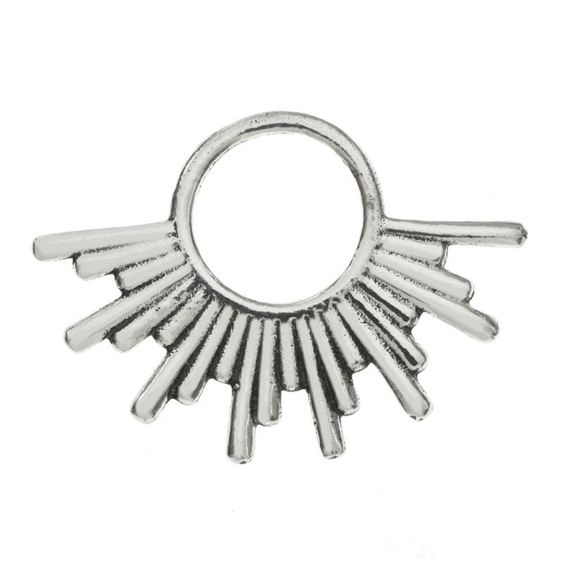 Collar sol inca Plata de Ley