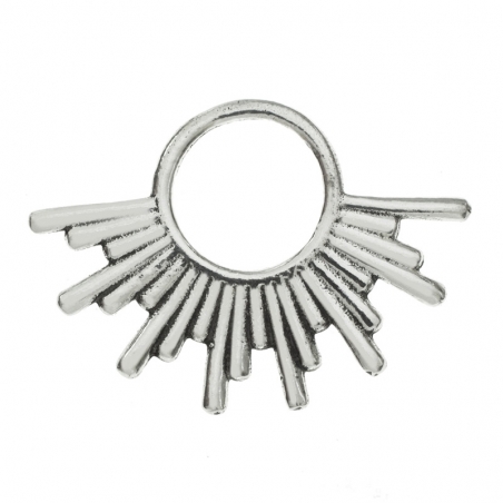 Collar sol inca Plata de Ley