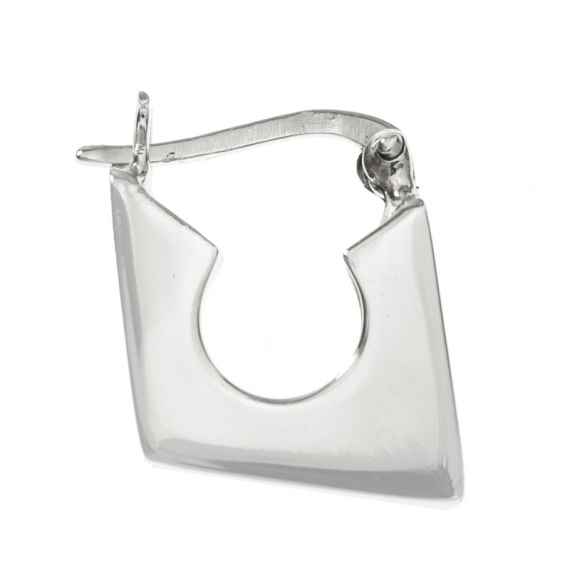 Pendientes geométricos Plata de Ley 2