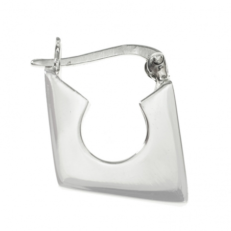 Pendientes geométricos Plata de Ley