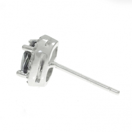 Pendientes Mystic Rubi Plata de Ley