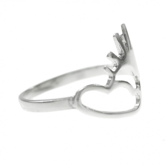 Anillo sol y nube Plata de Ley 2