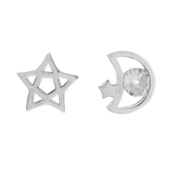 Pendientes Moon & Star