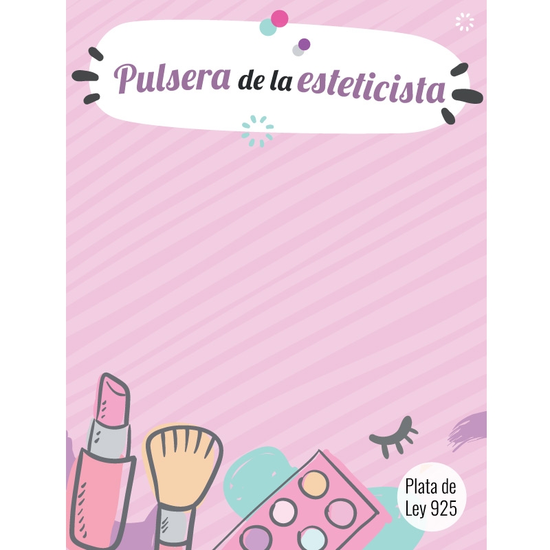 Pulsera de la estilista Plata de Ley