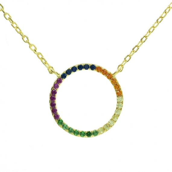 Collar Karma Plata de Ley