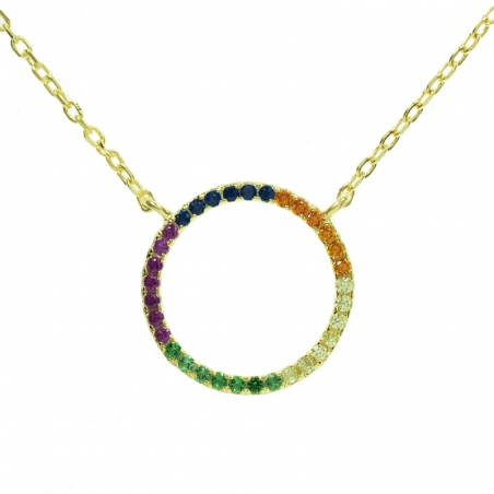 Collar Karma Plata de Ley