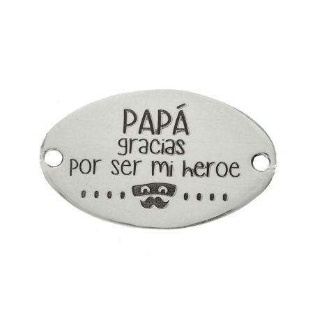 Pulsera Día del Padre Plata de Ley