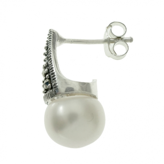 Pendientes Lady Di Plata de Ley 2