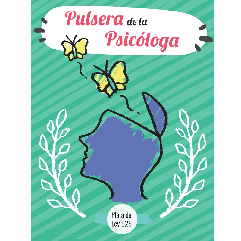 Pulsera de la psicóloga Plata de Ley