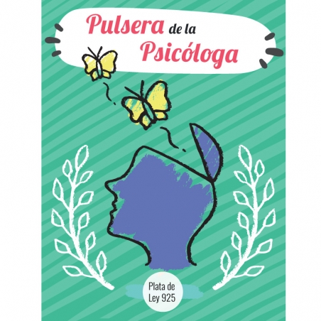 Pulsera de la psicóloga Plata de Ley