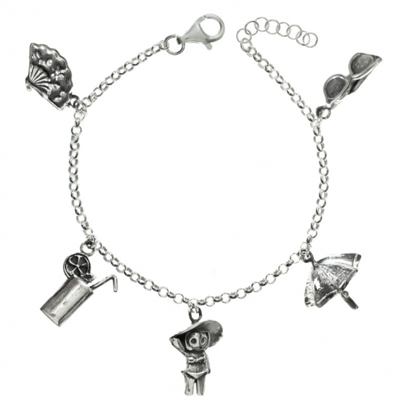 Pulsera de playa Plata de Ley