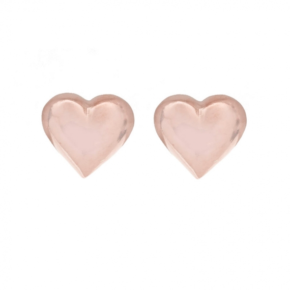 Pendientes corazón maestra Plata de Ley 2