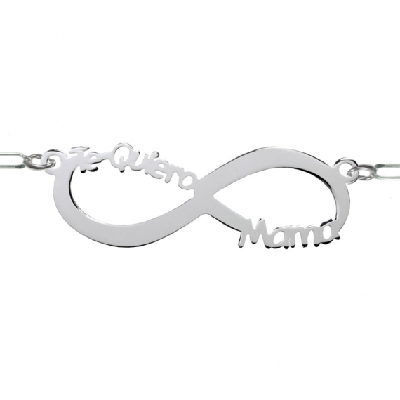 Collar infinito Te quiero mamá