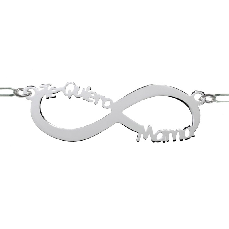 Collar infinito Te quiero mamá