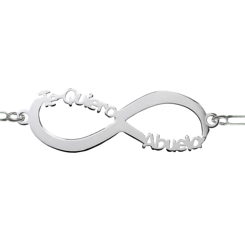 Pulsera Infinito Te Quiero Abuela para dar ánimo