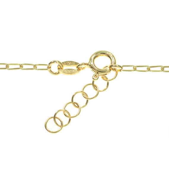 Pulsera infinito Te Quiero Mamá dorada 2