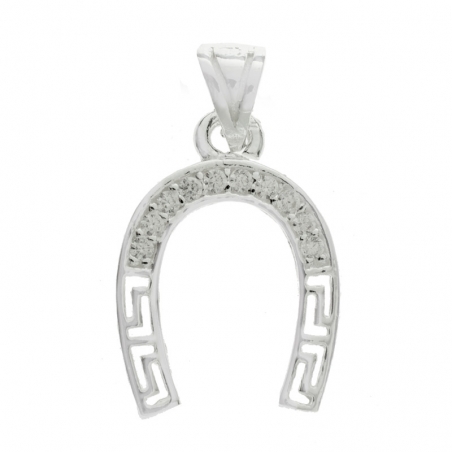 Collar herradura de la Suerte Plata de Ley