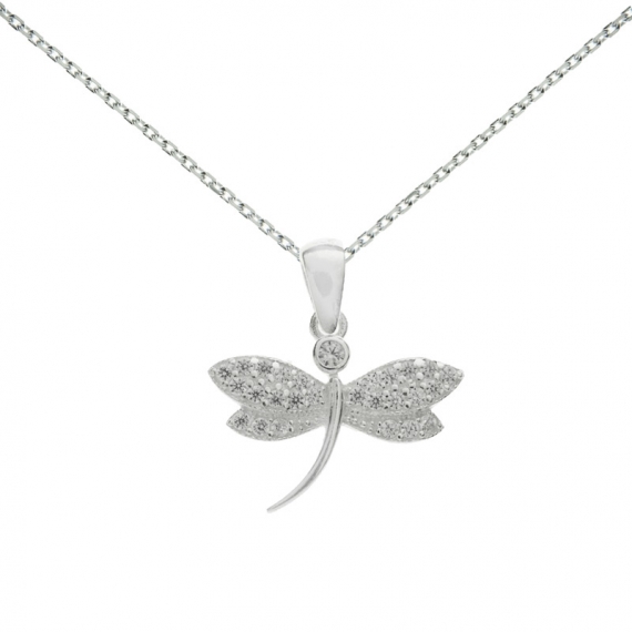 Collar libélula Plata de Ley