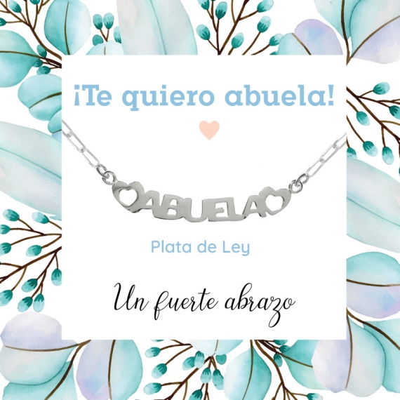 Collar abuela Plata de Ley