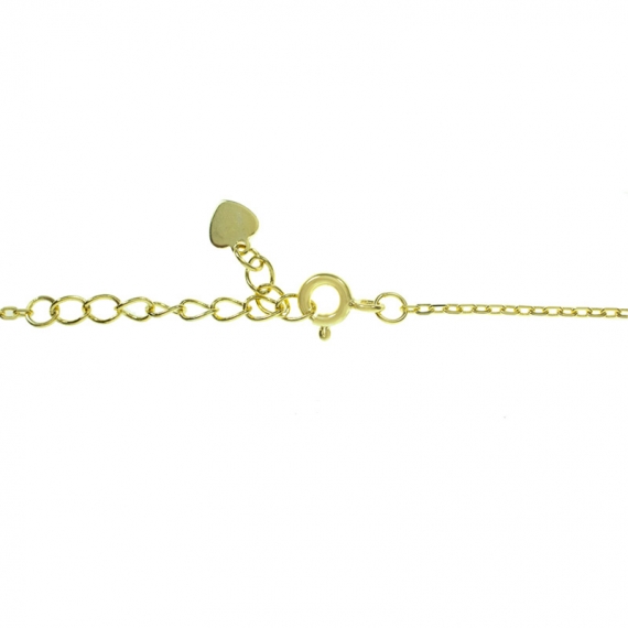 Collar circonitas baguette Plata de Ley 2