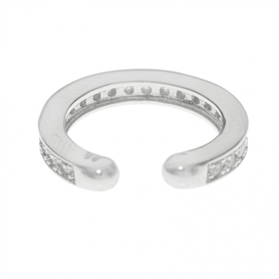 Ear cuff circonitas Plata de Ley 2