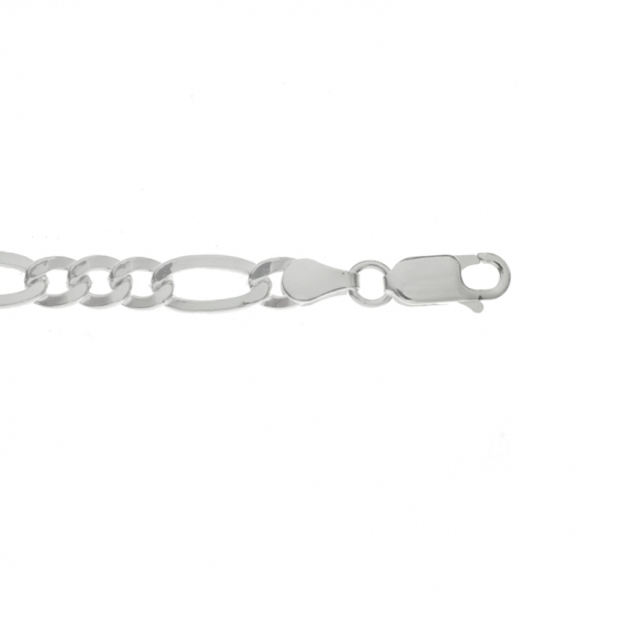 Pulsera esclava eslabón 3x1 Plata de Ley 2