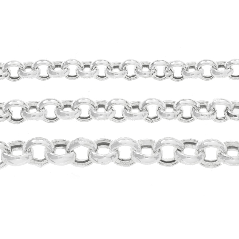 Pulsera Roló gruesa Plata de Ley