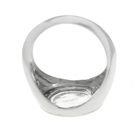 Anillo Sello Plata de Ley