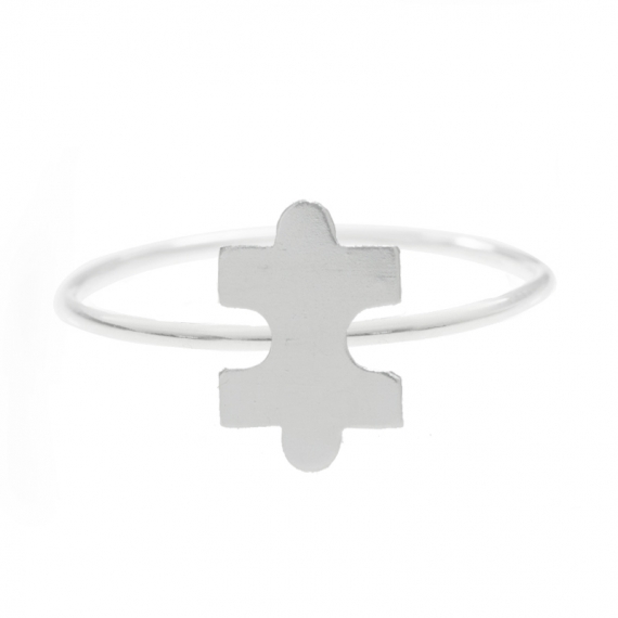 Anillo puzzle Plata de Ley