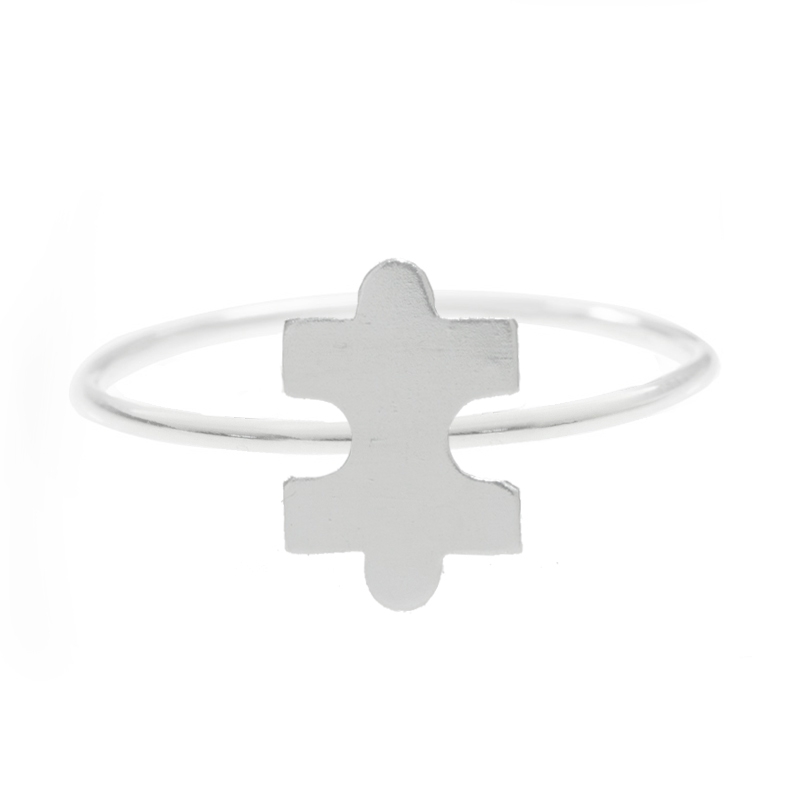 Anillo puzzle Plata de Ley
