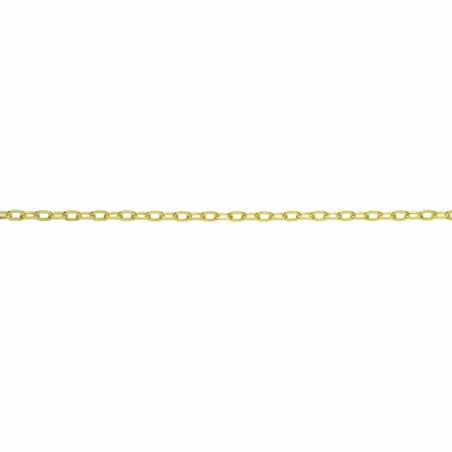 Collar rayo dorado Plata de Ley