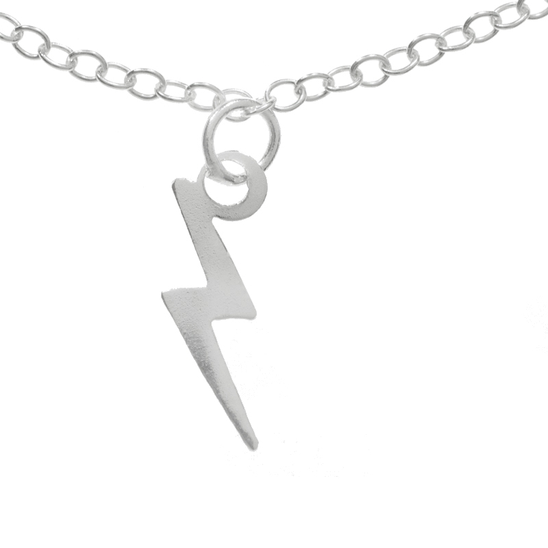 Collar rayos mini Plata de Ley