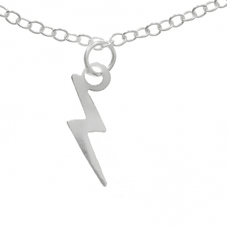 Collar rayos mini Plata de Ley