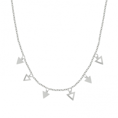 Collar triángulos Plata de Ley